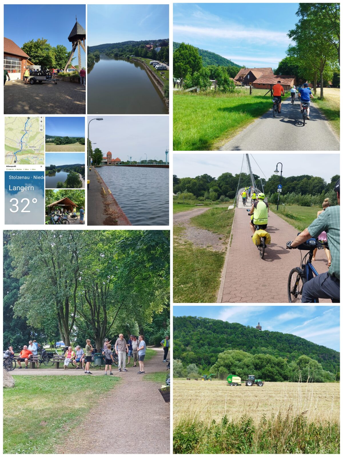 Fahrradtour der Feuerwehr Müsleringen-Diethe 2025